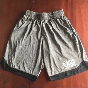 🌈Youth Medium Size 26 NBA Gray Athletic Shorts